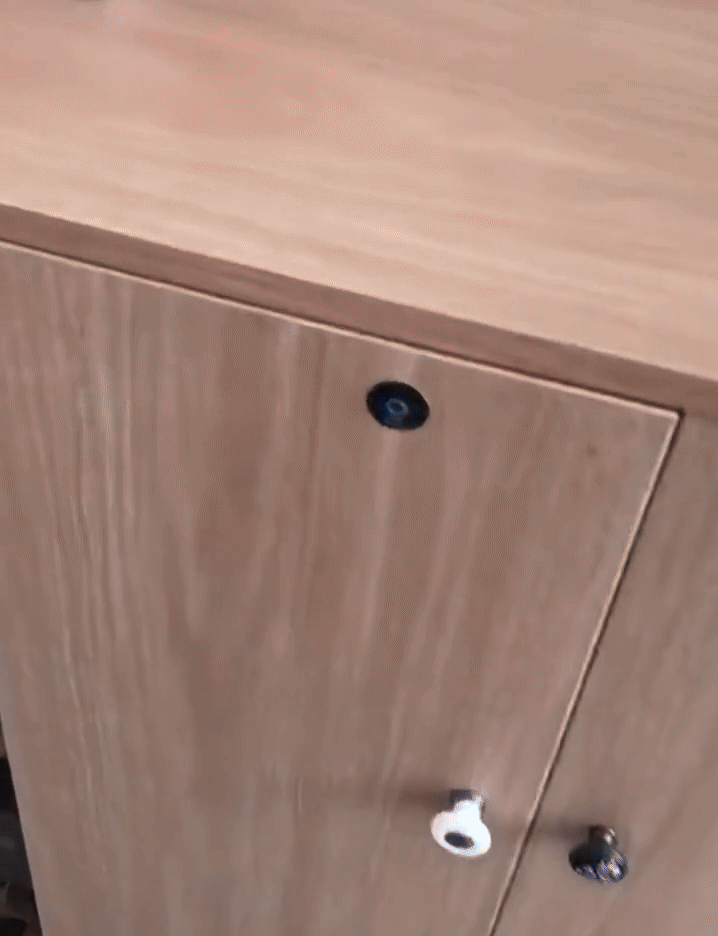 Smart | Invisible RFID Cabinet Lock – Child Safety & Anti-Theft Hidden Drawer Lock (Keyless, Battery Powered)