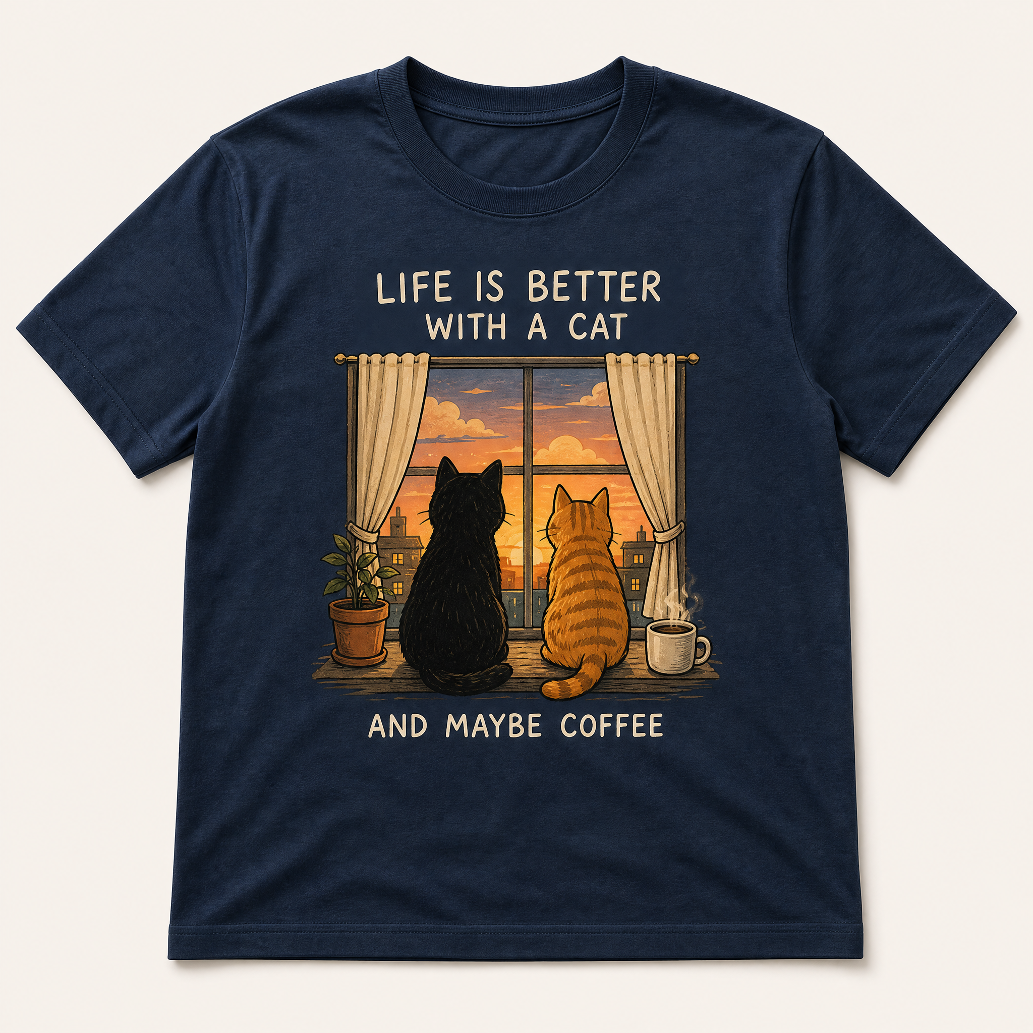 Funny Cat Graphic T-Shirt Collection