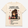 Cute Gamer Girl Anime T-Shirt Collection