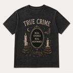 The Ultimate True Crime Aesthetic Graphic Tee Collection