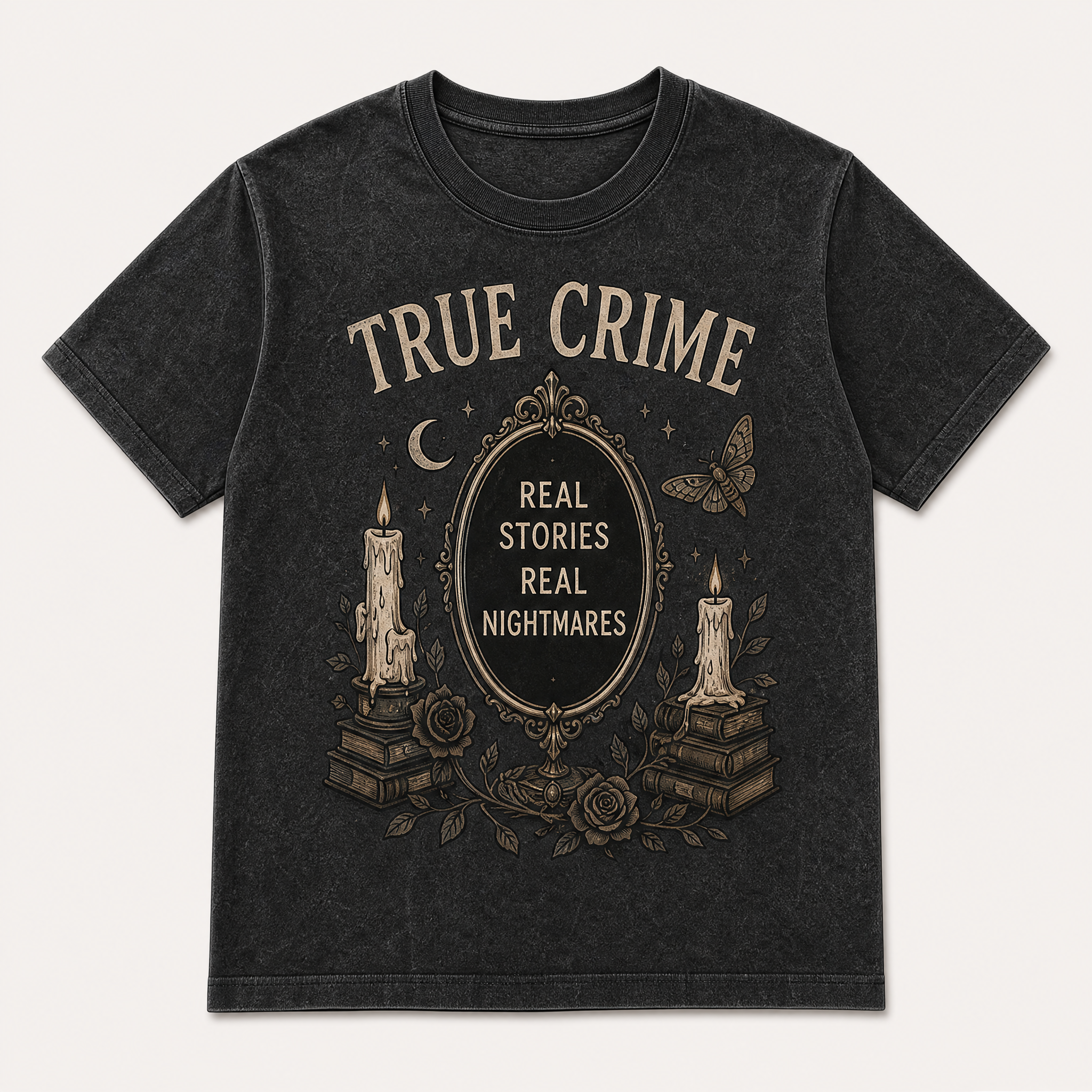 The Ultimate True Crime Aesthetic Graphic Tee Collection