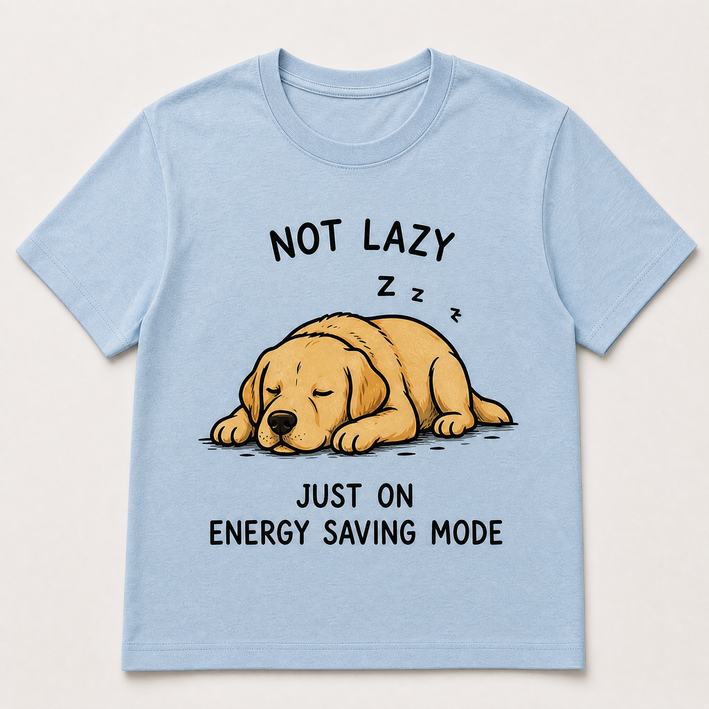 Funny Labrador Retriever Illustrated Graphic Tees
