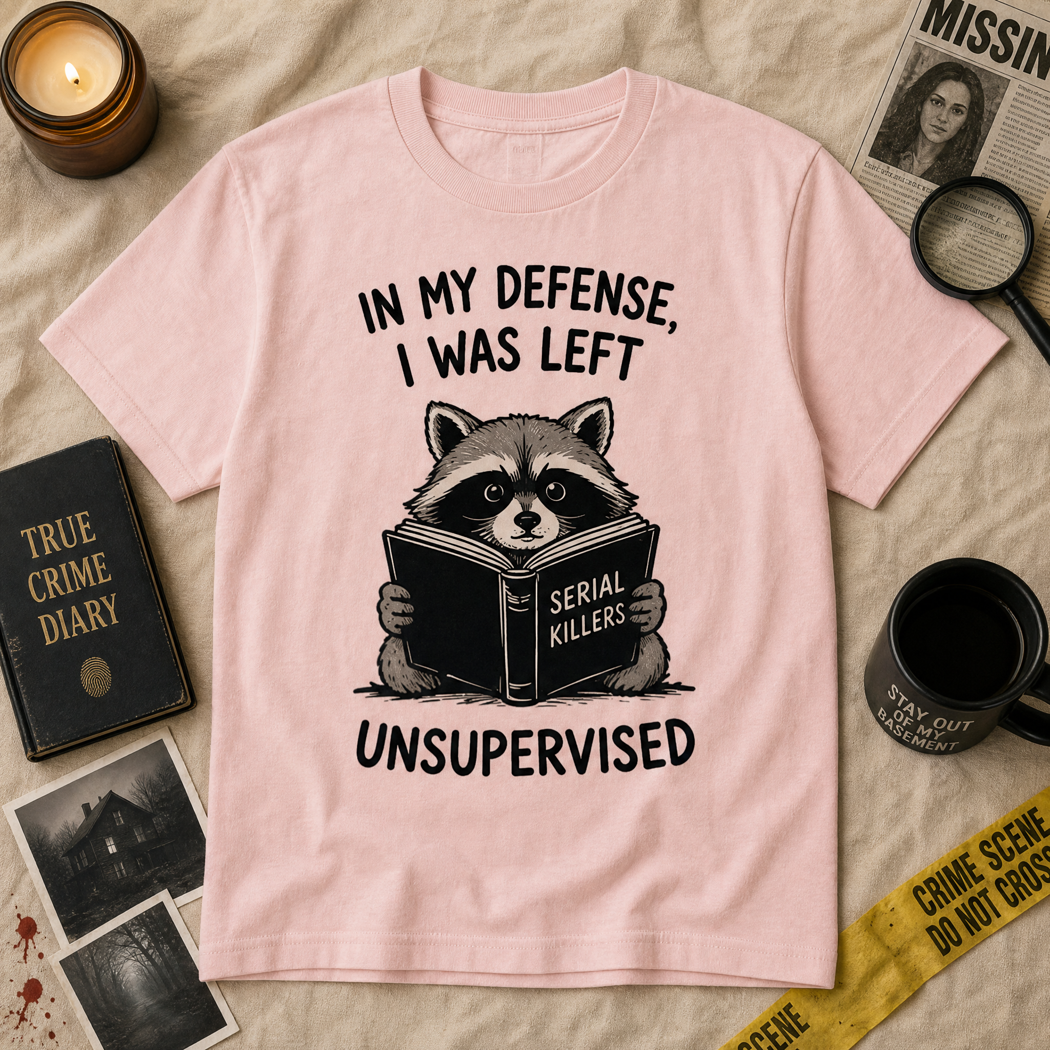 The Bookish True Crime Collection | Graphic Tees for Readers & Mystery Lovers