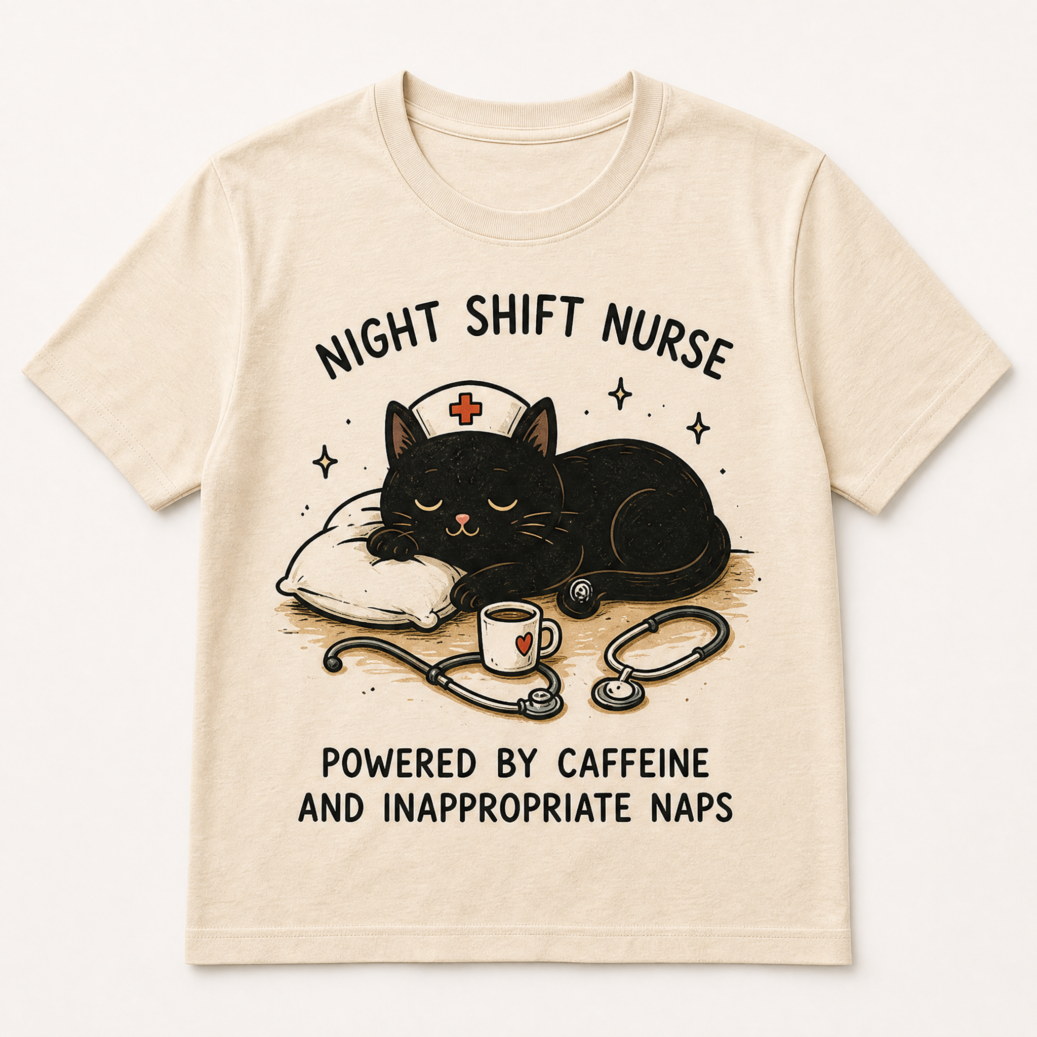The Ultimate Nurse Life Graphic Tee Collection
