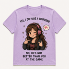 Cute Gamer Girl Anime T-Shirt Collection
