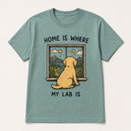 Funny Labrador Retriever Illustrated Graphic Tees