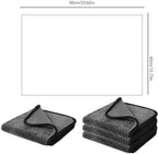 MagicWipe XXL Microfiber Wipes 3-Pack 40x60cm – Streak-Free, Thickened & Reusable for Car, Home & Bathroom