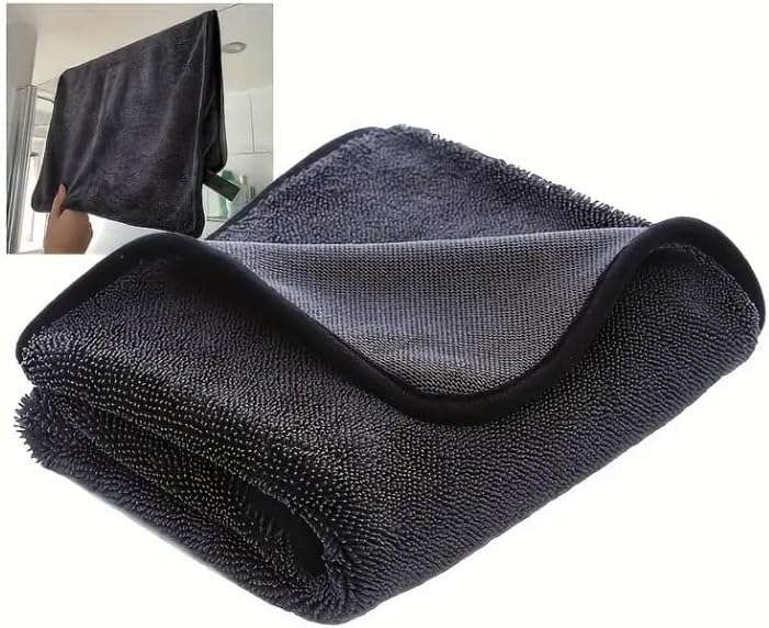 MagicWipe XXL Microfiber Wipes 3-Pack 40x60cm – Streak-Free, Thickened & Reusable for Car, Home & Bathroom