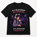Funny Matching Gaming Graphic Tees for Couples & Girlfriends