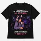 Funny Matching Gaming Graphic Tees for Couples & Girlfriends