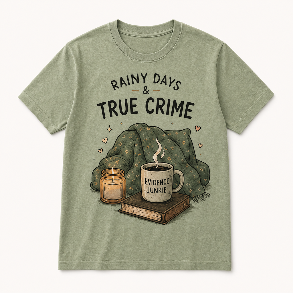 The Ultimate True Crime Aesthetic Graphic Tee Collection