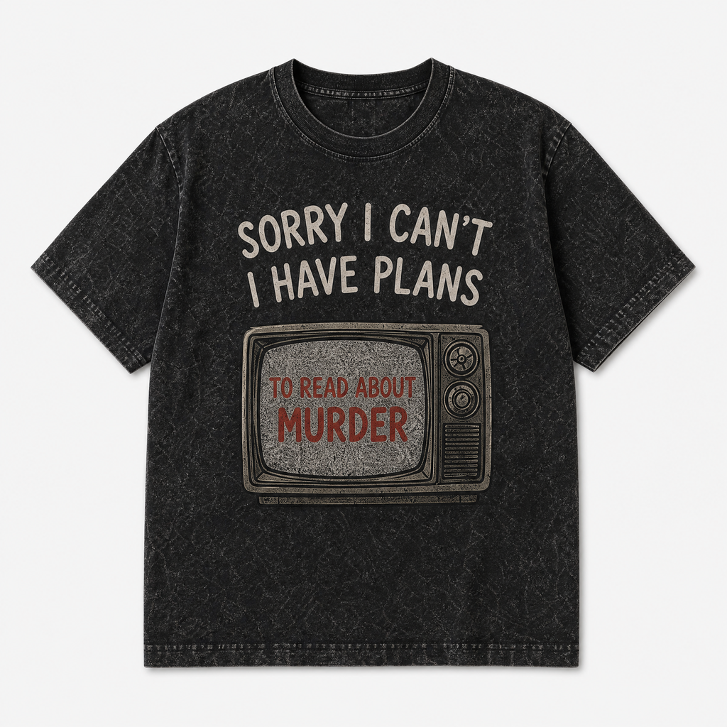 The Bookish True Crime Collection | Graphic Tees for Readers & Mystery Lovers