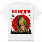 Funny Parrot Graphic T-Shirts | Retro Style Bird Lover Tees