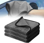 MagicWipe XXL Microfiber Wipes 3-Pack 40x60cm – Streak-Free, Thickened & Reusable for Car, Home & Bathroom