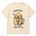 Funny Labrador Retriever Illustrated Graphic Tees