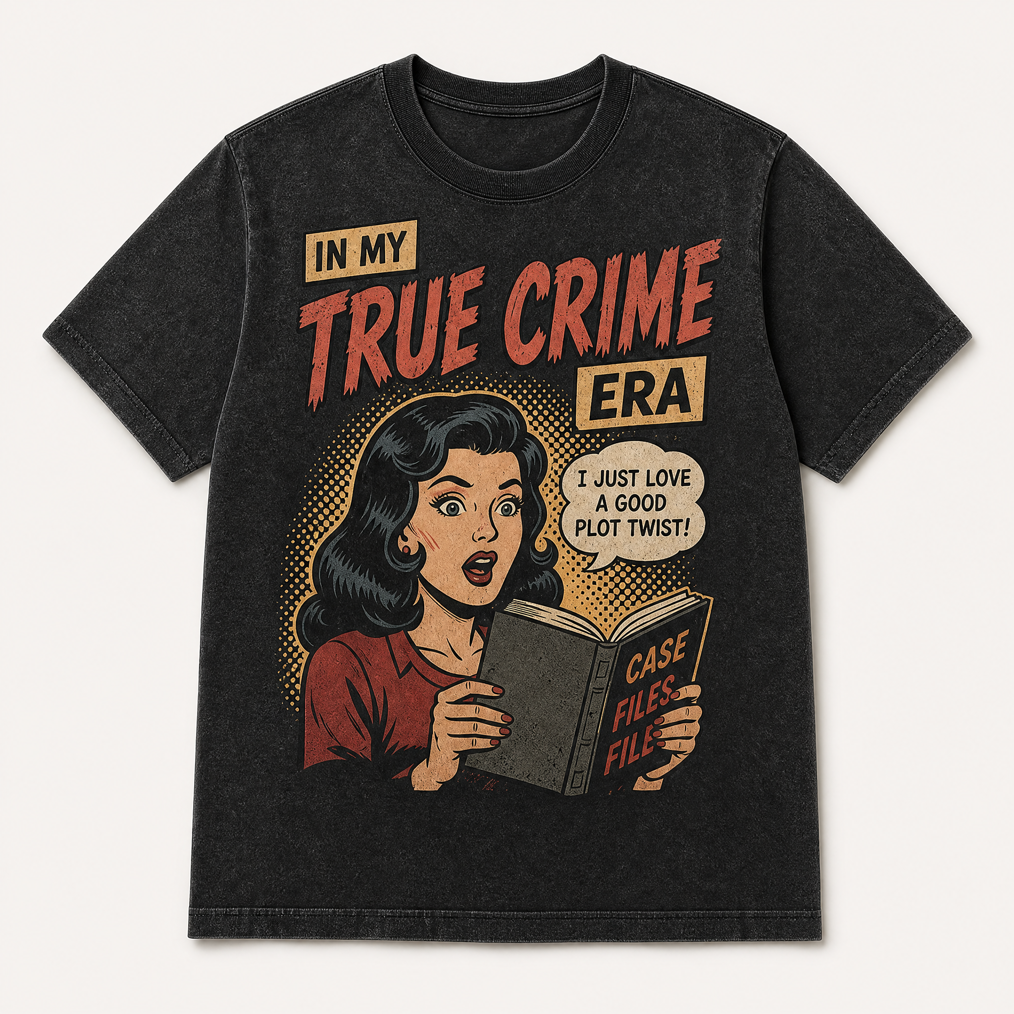 The Ultimate True Crime Aesthetic Graphic Tee Collection