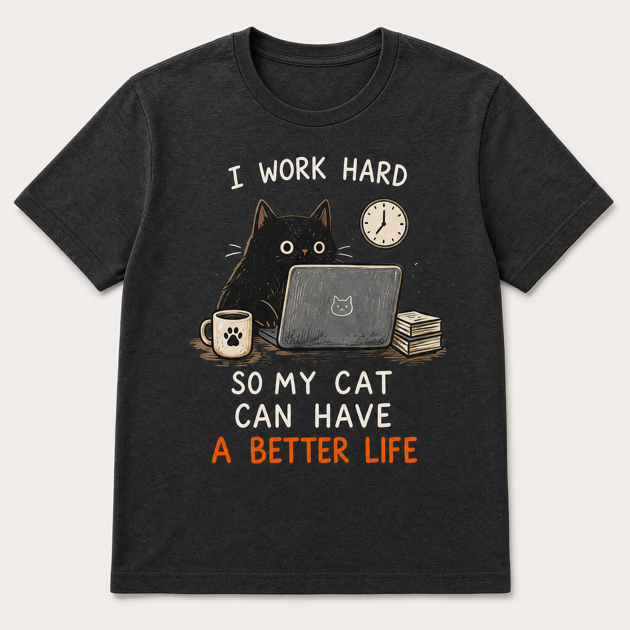 Funny Cat Graphic T-Shirt Collection