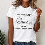 Minimalist Graphic T-Shirts – Funny Mood & Introvert Slogan Tees
