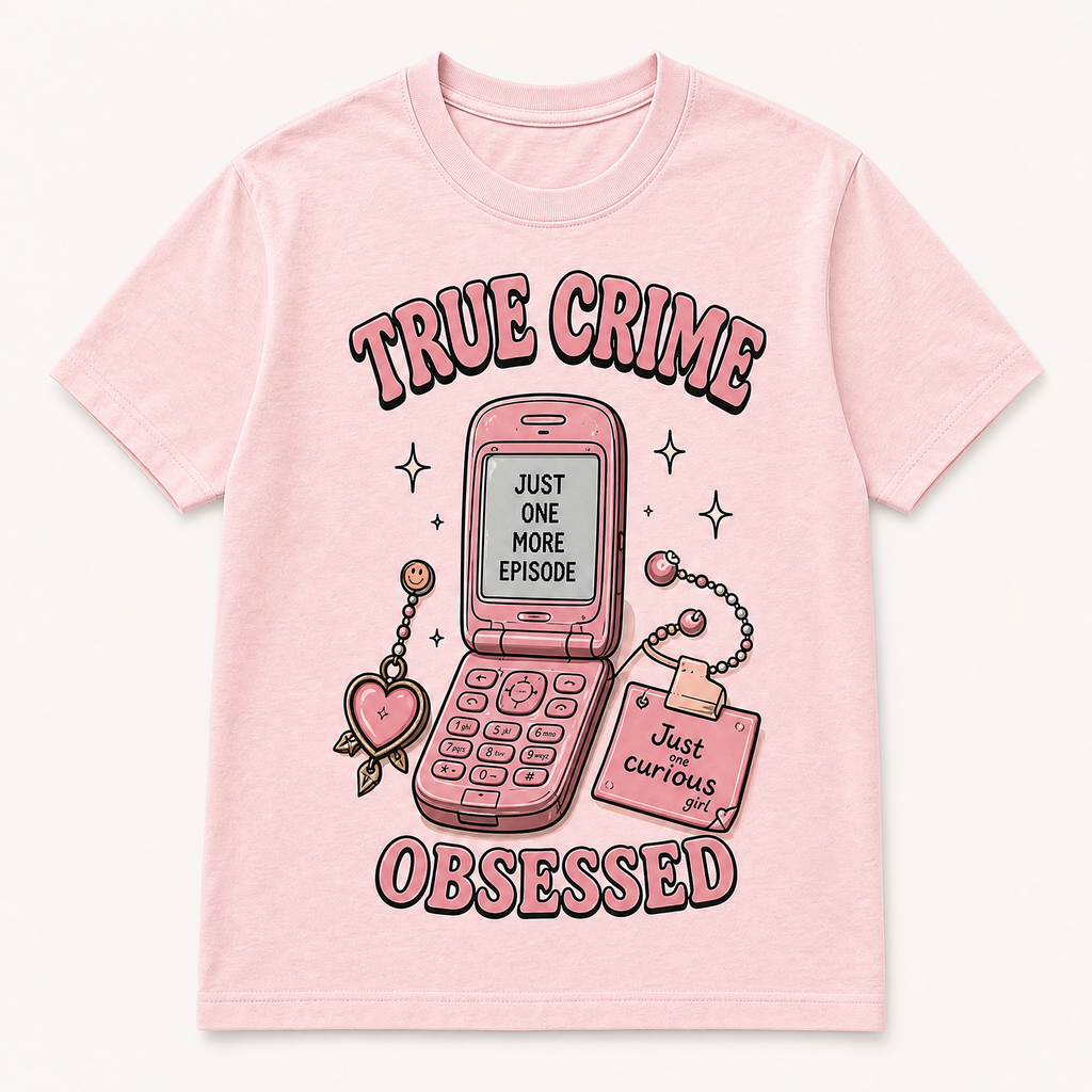 The Ultimate True Crime Aesthetic Graphic Tee Collection