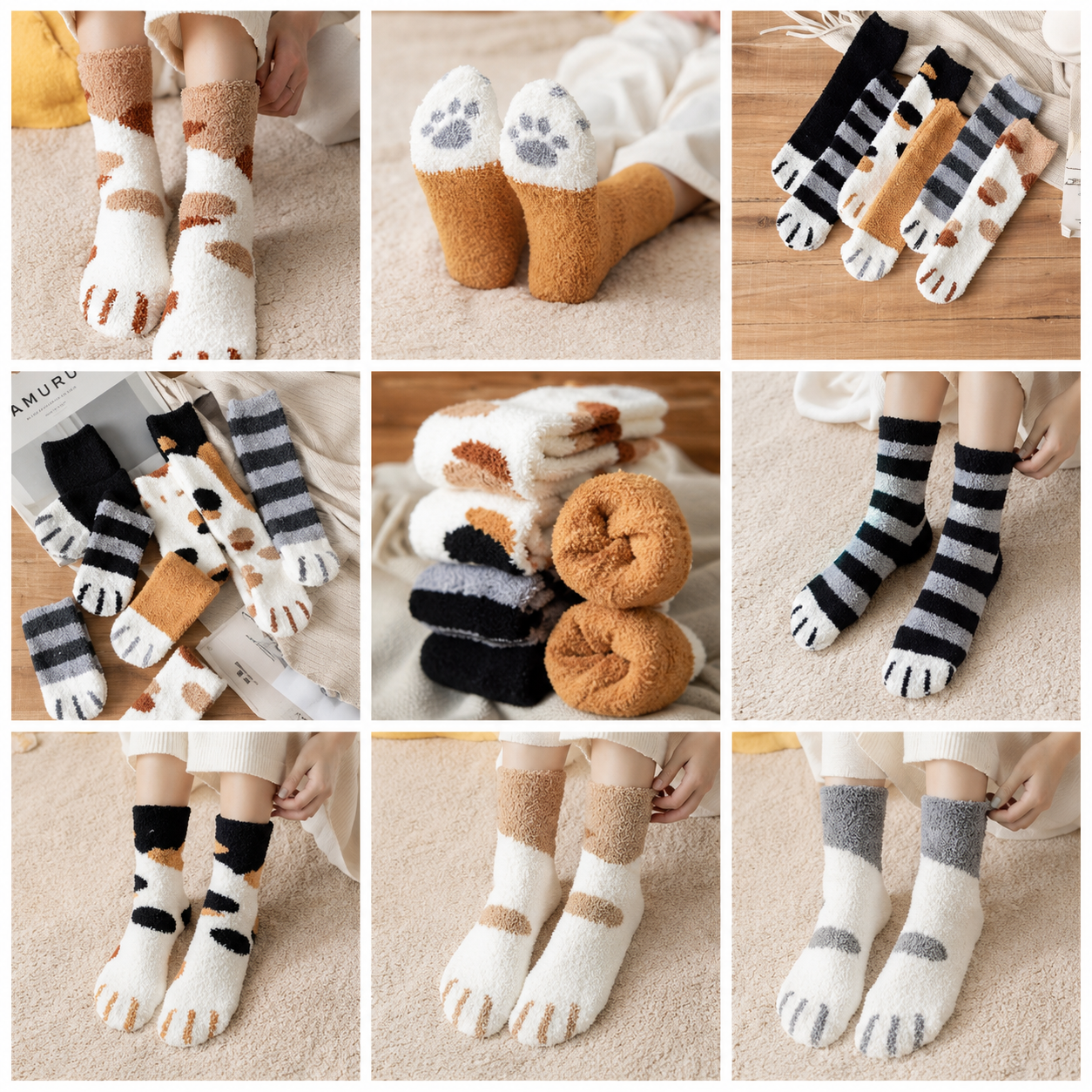 Funny Animal Foot Socks