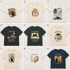 Funny Cat Graphic T-Shirt Collection
