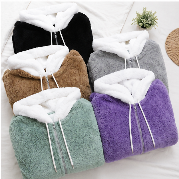 Womens warm hoodie