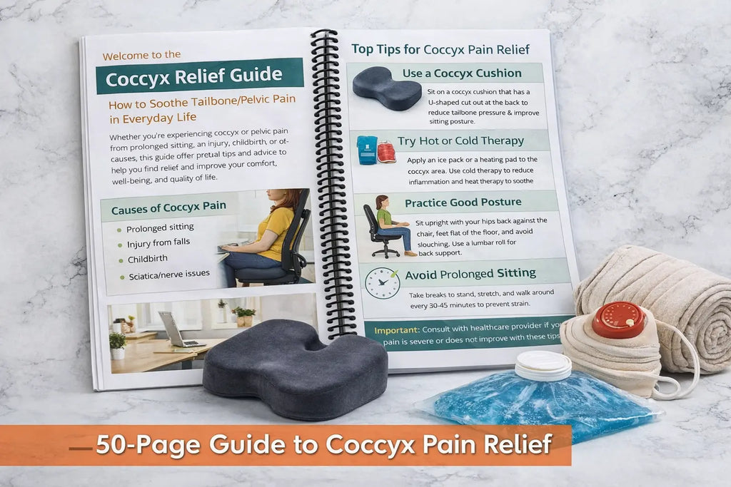 Coccyx 90 Day 'Sit Ease' Program - Release Tail Bone Pressure Grab3