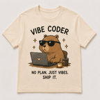 Vibe Coder & Vibe Coding Graphic T-Shirt