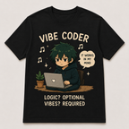 Vibe Coder & Vibe Coding Graphic T-Shirt