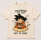 Retro Anime Graphic T-Shirt – Funny Manga Parody Apparel