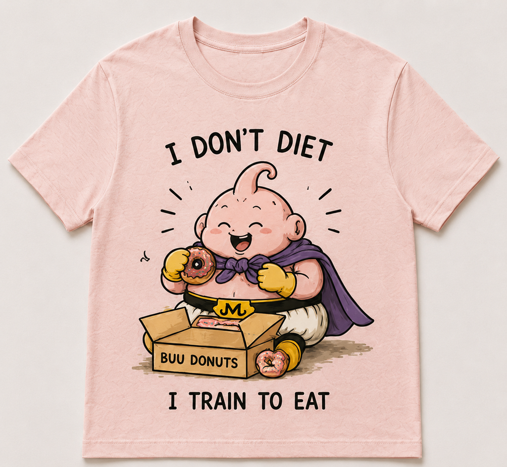 Retro Anime Graphic T-Shirt – Funny Manga Parody Apparel