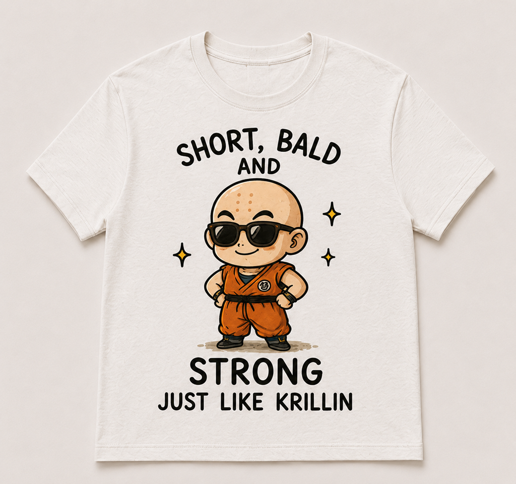 Retro Anime Graphic T-Shirt – Funny Manga Parody Apparel