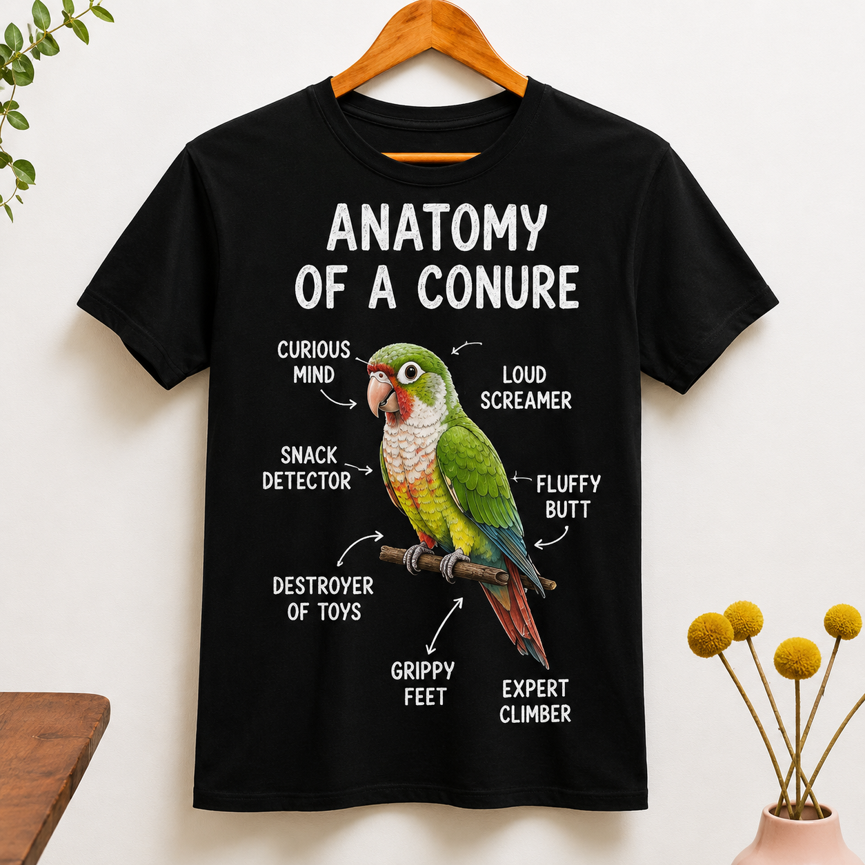 I Don’t Need Therapy, I Just Need My Parrot T-Shirt
