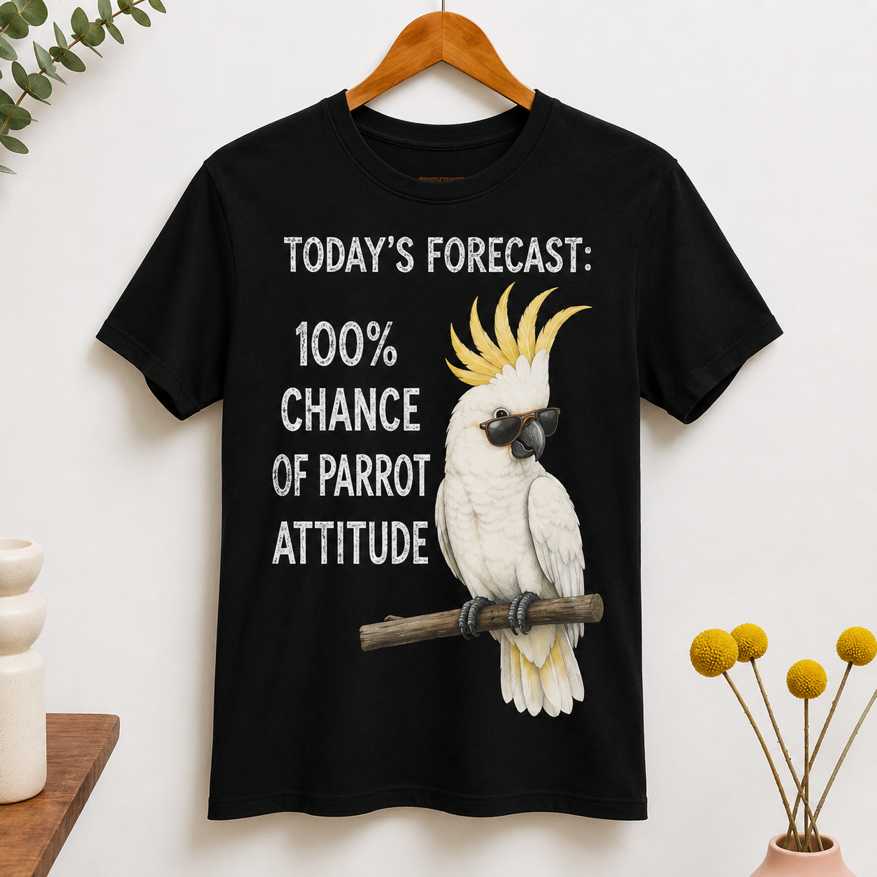 I Don’t Need Therapy, I Just Need My Parrot T-Shirt