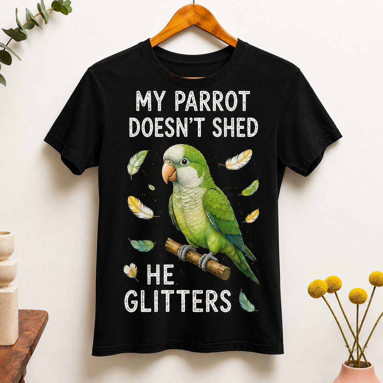 I Don’t Need Therapy, I Just Need My Parrot T-Shirt