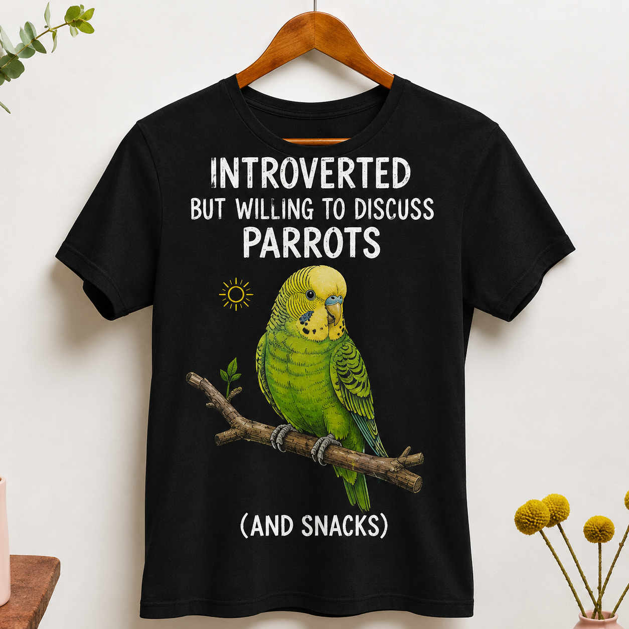 I Don’t Need Therapy, I Just Need My Parrot T-Shirt