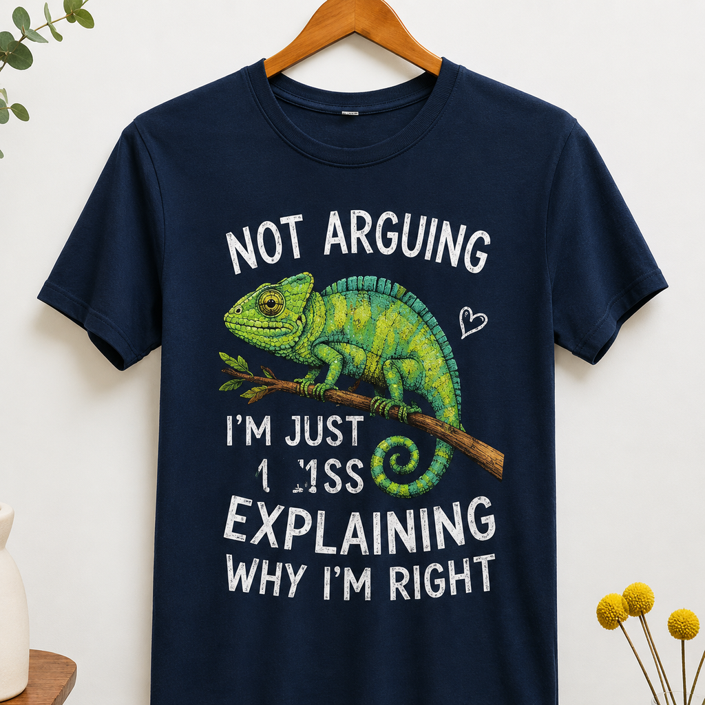 Coffee Lizards & Chaos – T-Shirt