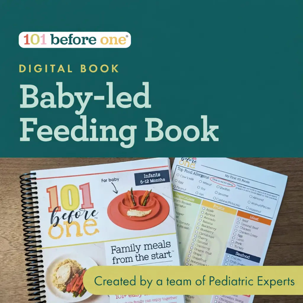 Baby-led Weaning Digital Guide & 101 Food Checklist from 101 before one Grab3