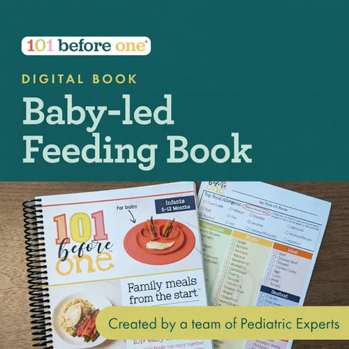 Baby-led Weaning Digital Guide & 101 Food Checklist from 101 before one Grab3