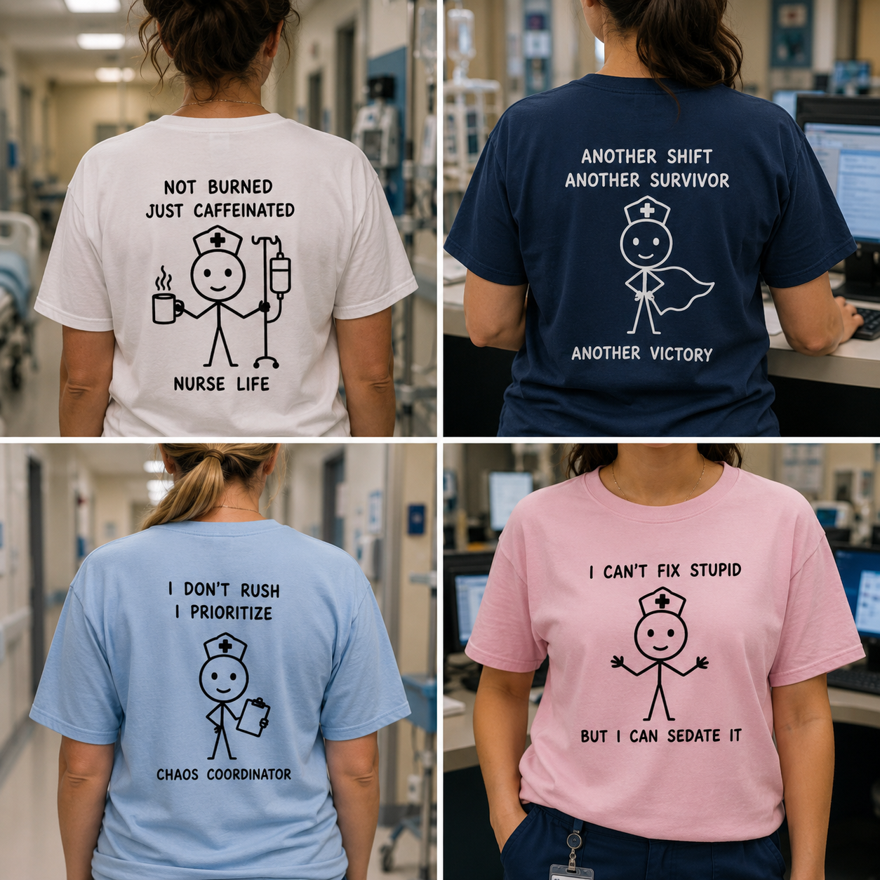 Funny Nurse Graphic T-Shirts and Hoodies