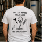 Minimalist Graphic T-Shirts Tees (Plumber)
