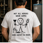 Minimalist Graphic T-Shirts Tees (Plumber)