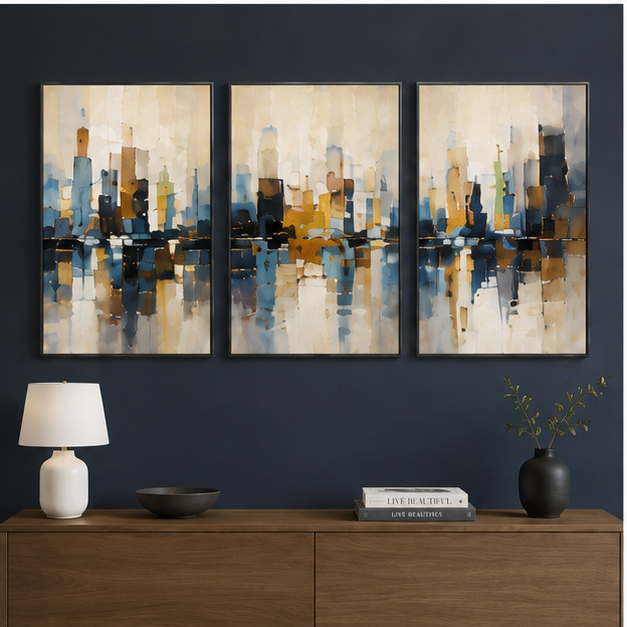 Abstract Art 3-Piece