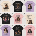 Cute Gamer Girl Anime T-Shirt Collection