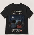 Matching Gamer T-Shirts for Couples – Kawaii Gaming Apparel