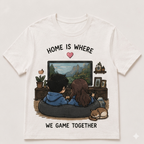 Matching Gamer T-Shirts for Couples – Kawaii Gaming Apparel