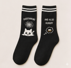 The Purr-fectly Cozy Illustrated Crew Sock Collection