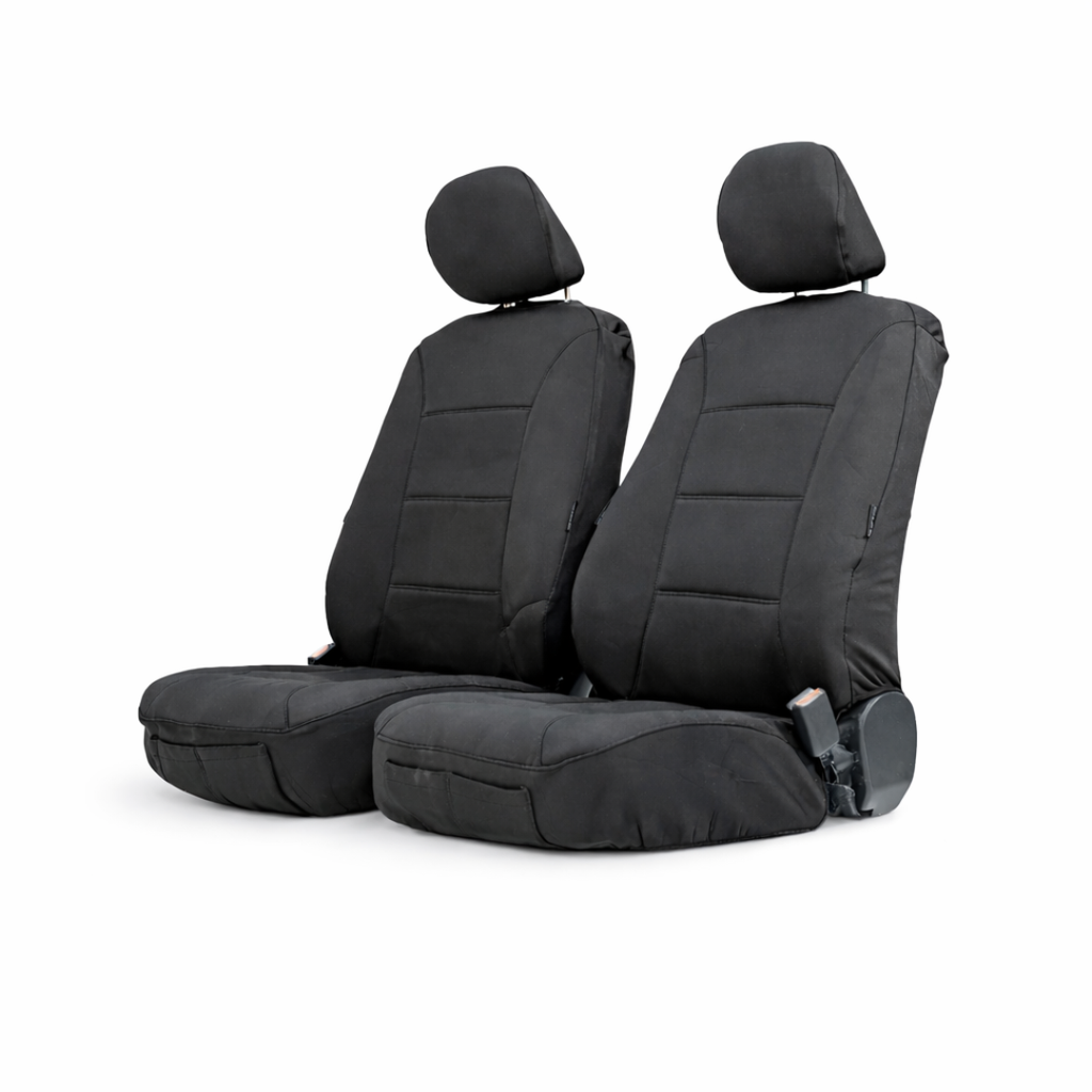 Neoprene Seat Covers for Toyota Hilux Dual Cab (Mar 2005–Jun 2015) – SR & SR5 Custom Fit Front & Rear Set