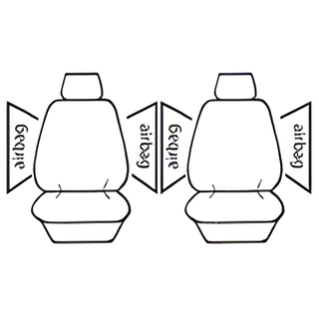 Neoprene Seat Covers for Mitsubishi Pajero Sport (Oct 2015–On) – Custom Fit Front & Rear Set