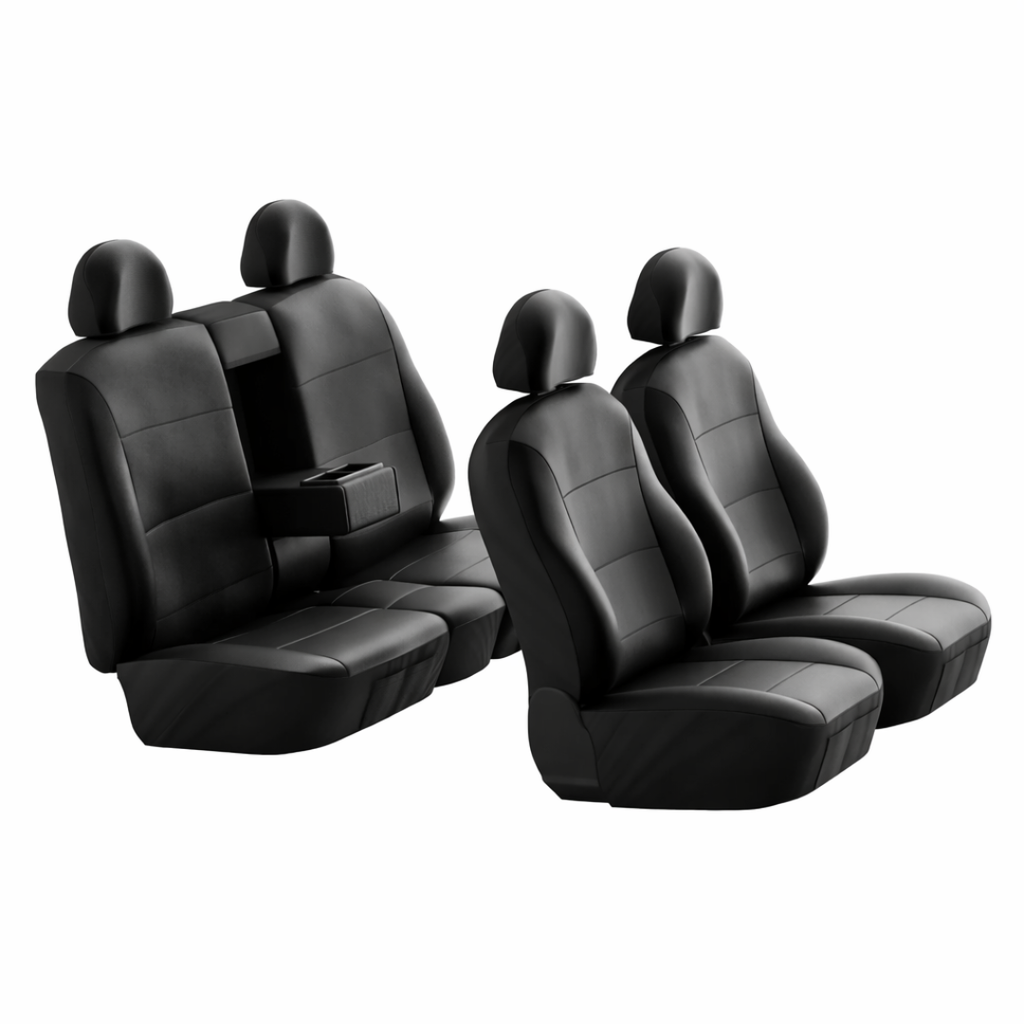 Neoprene Seat Covers for Mitsubishi Triton MQ/MR Double Cab (2015–Dec 2023) – Custom Fit Front & Rear Set